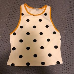ZARA polka dot tank